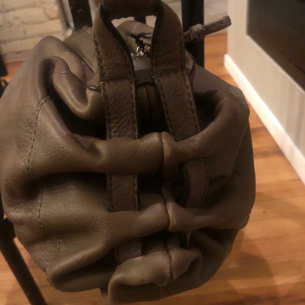 NWT New Banana Republic Cow Leather Crossbody Bag